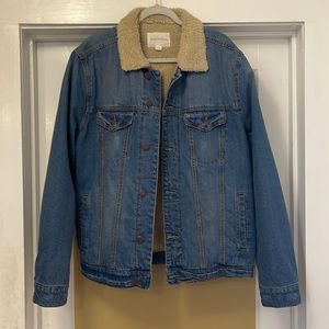 Aeropostale Sherpa-lined Jean Jacket